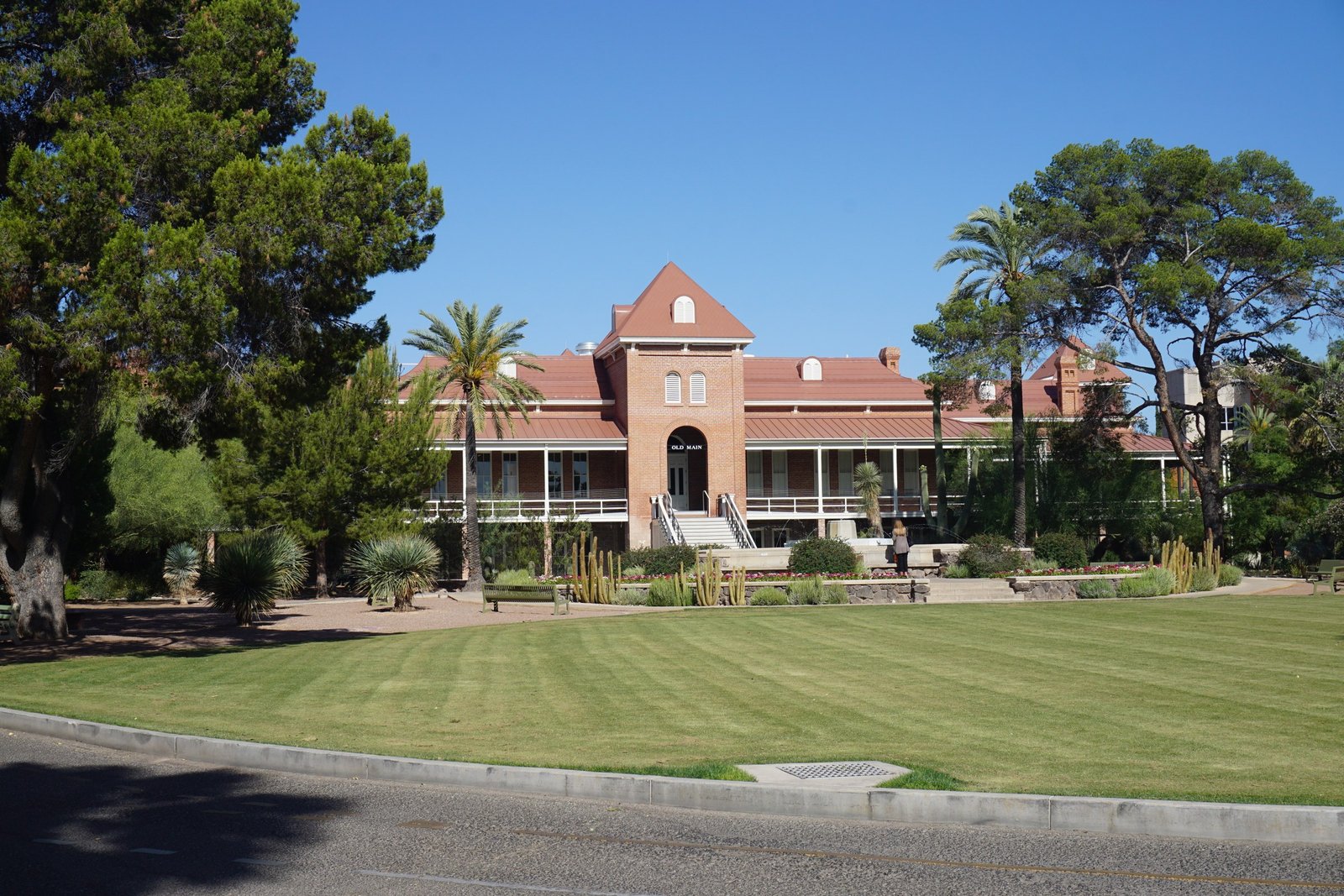 Historic Old Main building at the University of Arizona, Tucson
